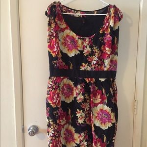 Pure Energy vintage style floral spring dress 3x